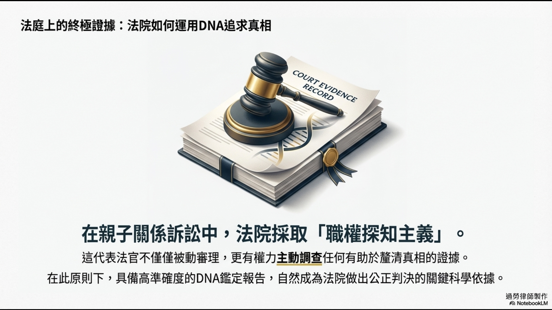 法院職權探知主義